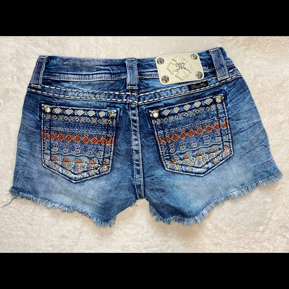 Size 26 Miss Me Denim Shorts